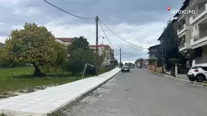 Δήμος Δίου Ολύμπου: Αλλάζουν όψη οι επεκτάσεις της Λεπτοκαρυάς και του Λιτοχώρου με κρασπεδώσεις και κατασκευή πεζοδρομίων