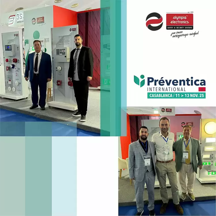 Δυναμική παρουσία η 1η συμμετοχή της Olympia Electronics A.e. στην Preventica 2025