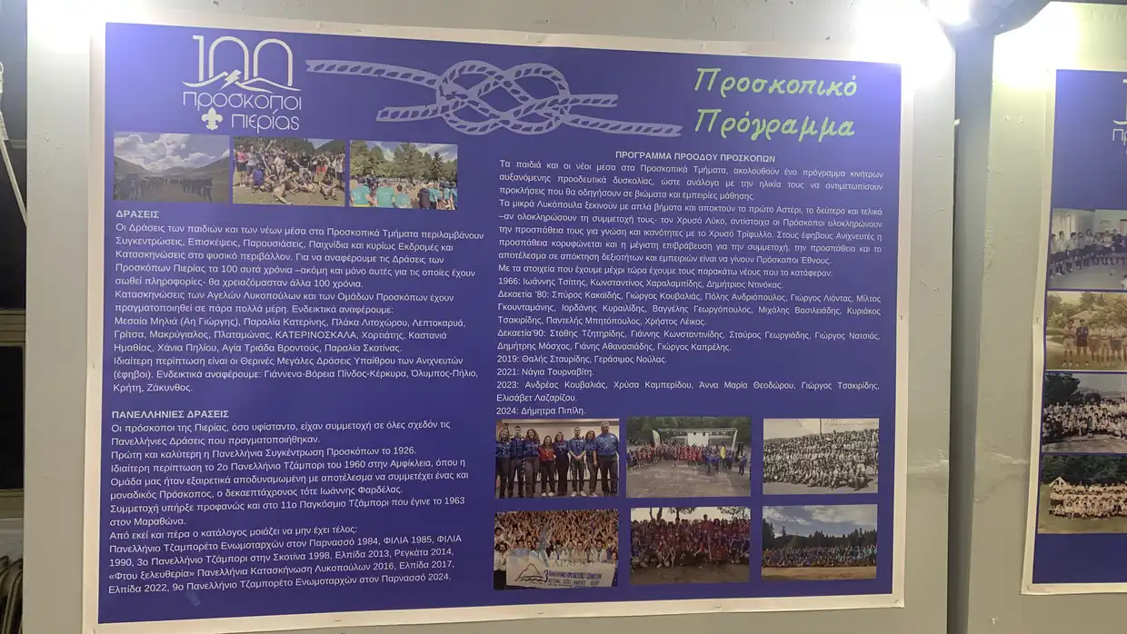 Έκθεση Φωτογραφίας Προσκόπων Κατερίνης 2025 – Ένας αιώνας ιστορίας και αναμνήσεων