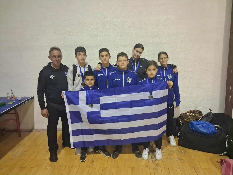 Επιτυχής συμμετοχή του Α.Σ Καράτε Ολύμπιου Μαχητή – Κατέκτησε 6 μετάλλια – 4 αργυρά και 2 χάλκινα