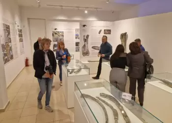 Ευρωπαίοι δημοσιογράφοι επισκέφθηκαν τον Μαστόδοντα Νεοκαισάρειας στην Κατερίνη