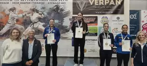 Ο ΓΑΣ Ολύμπιος Μαχητής επέστρεψε με 1 χρυσό και 2 αργυρά μετάλλια