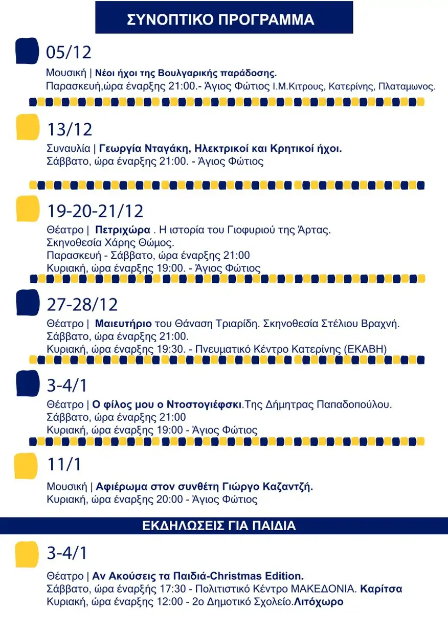 Γεύμα ευχαριστιών του ΟΡΦΕΟ και παρουσίαση των Χειμωνιάτικων Ψηφίδων