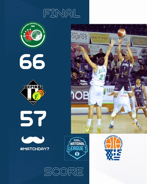 ΚΑΟ Δράμας - Πιερικός Αρχέλαος 66-57: Λύγισε στην επανάληψη ΚΑΟ Δράμας – Πιερικός Αρχέλαος 66 57: Λύγισε στην επανάληψη