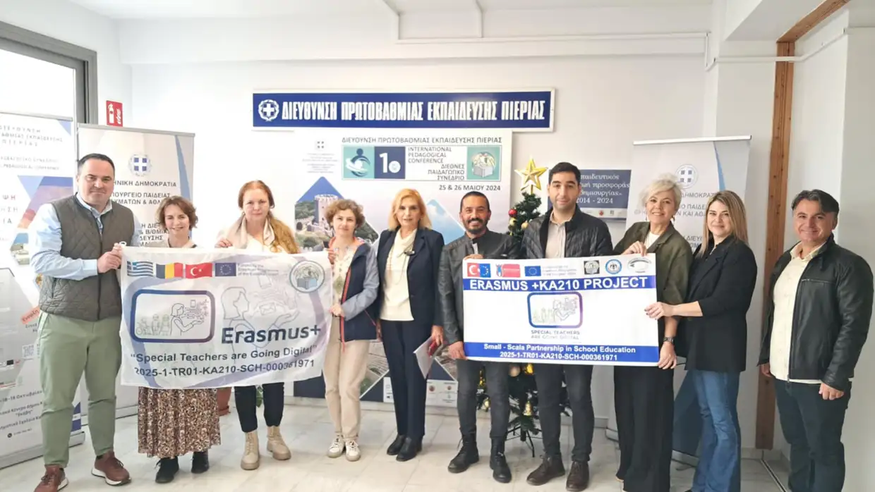 Κατερίνη: Η 1η διακρατική συνάντηση του “Special Teachers Are Going Digital” Κατερίνη: Η 1η διακρατική συνάντηση του “special Teachers Are Going Digital”