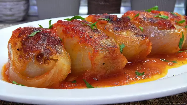 Τι θα φάμε σήμερα – Κρεμμυδοντολμάδες