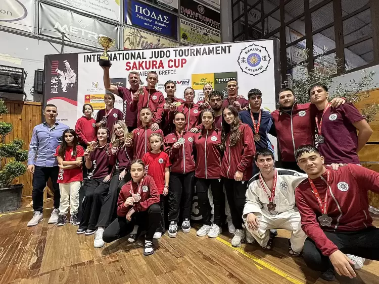 Κυπελλούχος ο Sakura Κατερίνης στο 7th Sakura Cup με εντυπωσιακές διακρίσεις