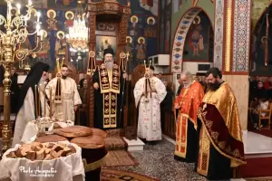 Πανηγύρισε ο Ιερός Ναός Αγίου Ανδρέα στο Αιγίνιο Πιερίας – Πανηγυρικός Εσπερινός