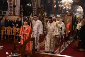 Πανηγύρισε ο Ιερός Ναός Αγίου Ανδρέα στο Αιγίνιο Πιερίας – Πανηγυρικός Εσπερινός