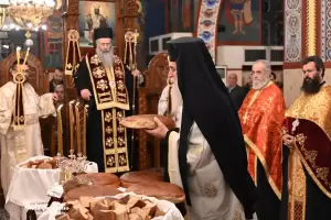 Πανηγύρισε ο Ιερός Ναός Αγίου Ανδρέα στο Αιγίνιο Πιερίας – Πανηγυρικός Εσπερινός