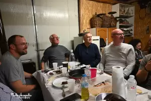 Παράδοση με τσίπουρο στον Κολινδρό – Τιμή στον Θεόδωρο Γρηγορόπουλο