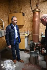 Παράδοση με τσίπουρο στον Κολινδρό – Τιμή στον Θεόδωρο Γρηγορόπουλο