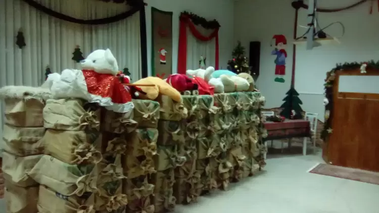 Προετοιμασία στο Χριστουγεννιάτικο Χωριό