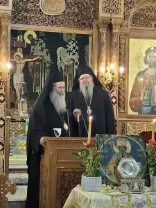 Προσκύνηση ιερού λειψάνου Αγίου Αχιλλείου και ομιλία για την Α΄ Οικουμενική Σύνοδο στην Κατερίνη
