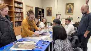 Σεμινάριο Ψηφιδωτού του Πνευματικού Κέντρου Αγ. Φώτιος