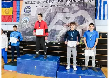 Χάλκινο μετάλλιο ο Αδάμου των Ολυμπίων Κατερίνης στο διεθνές τουρνουά "Μετέωρα" Χάλκινο μετάλλιο ο Αδάμου των Ολυμπίων Κατερίνης στο διεθνές τουρνουά “Μετέωρα”