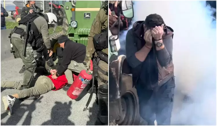 No Farmers No Food – Επεισόδια στα μπλόκα Λάρισας και αγωνία για το μέλλον