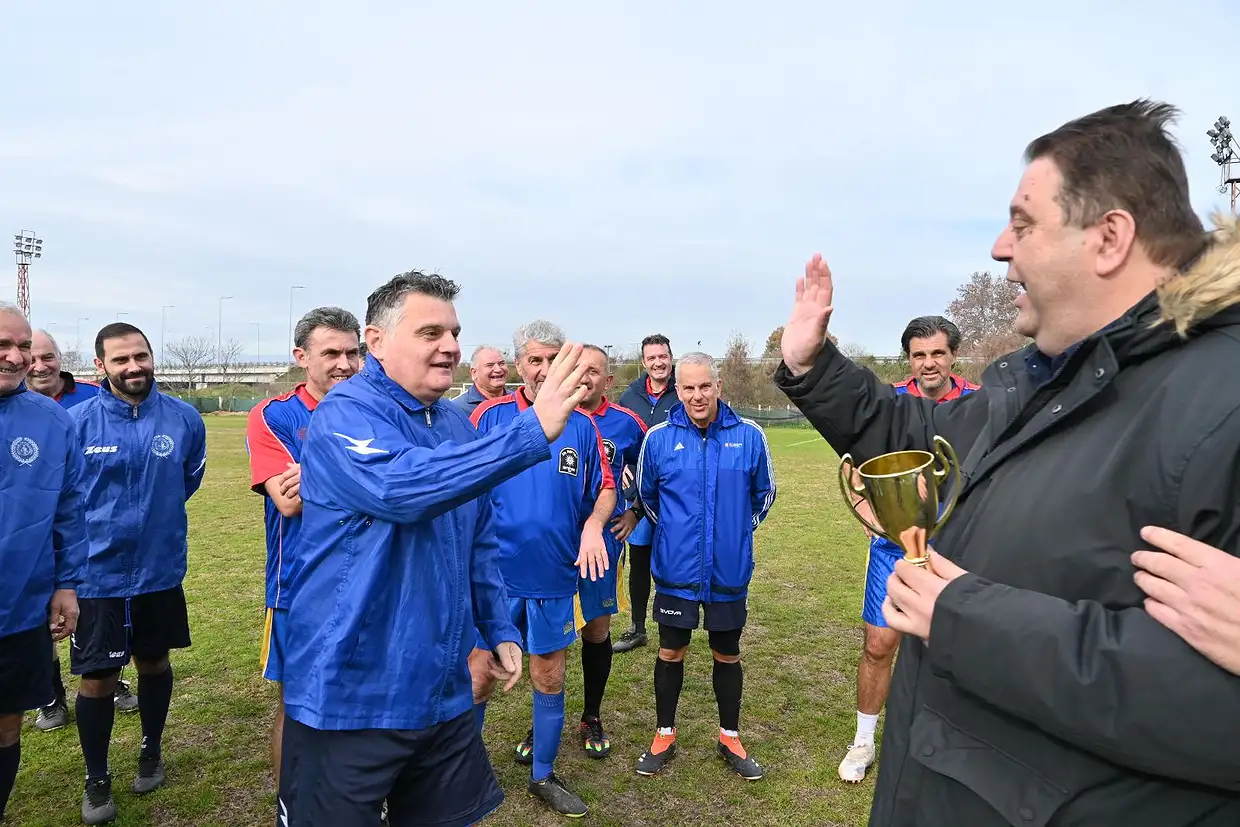 Γκολ αλληλεγγύης στο 1ο Τουρνουά Φορέων «Παίζω για την Κατερίνη» Γκολ αλληλεγγύης στο 1ο Τουρνουά Φορέων «Παίζω για την Κατερίνη»