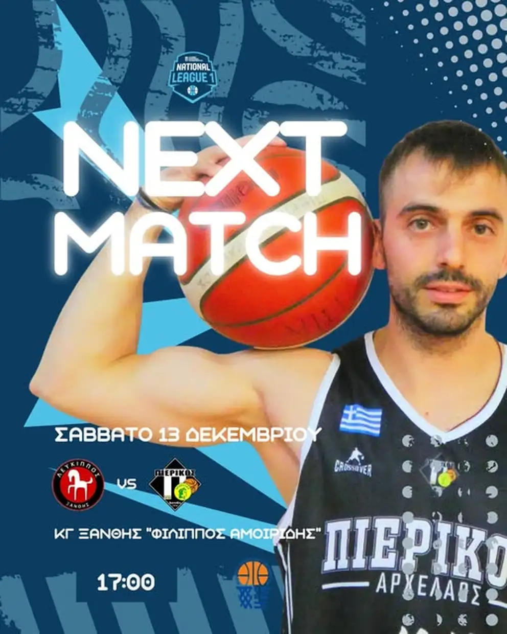 Λεύκιππος Ξάνθης - Πιερικός Αρχέλαος: Η νίκη είναι ξεκάθαρος στόχος Λεύκιππος Ξάνθης – Πιερικός Αρχέλαος: Η νίκη είναι ξεκάθαρος στόχος