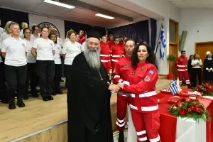 Νέοι εθελοντές στον Ε.Ε.Σ. Κατερίνης ενισχύουν το κίνημα Ερυθρό Σταυρό της Ελλάδας