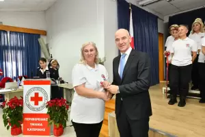 Νέοι εθελοντές στον Ε.Ε.Σ. Κατερίνης ενισχύουν το κίνημα Ερυθρό Σταυρό της Ελλάδας