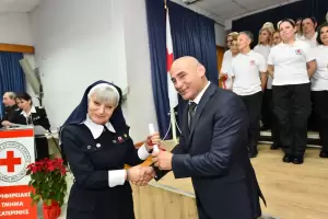 Νέοι εθελοντές στον Ε.Ε.Σ. Κατερίνης ενισχύουν το κίνημα Ερυθρό Σταυρό της Ελλάδας