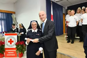 Νέοι εθελοντές στον Ε.Ε.Σ. Κατερίνης ενισχύουν το κίνημα Ερυθρό Σταυρό της Ελλάδας