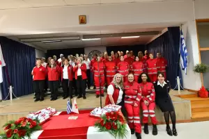 Νέοι εθελοντές στον Ε.Ε.Σ. Κατερίνης ενισχύουν το κίνημα Ερυθρό Σταυρό της Ελλάδας