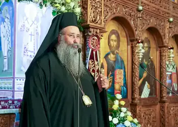 Η Ομιλία του Μητροπολίτη Γεωργίου για τον Άγιο Γεράσιμο τον Υμνογράφο στην Κατερίνη