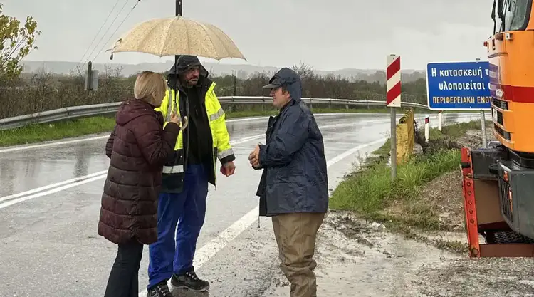 ΠΕ Πιερίας: Συνεχίζονται τα έντονα καιρικά φαινόμενα – Αυτοψίες στα αντιπλημμυρικά έργα