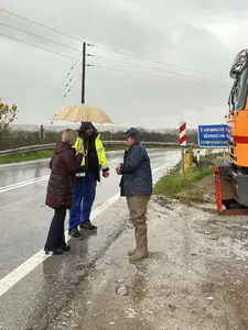 ΠΕ Πιερίας: Συνεχίζονται τα έντονα καιρικά φαινόμενα – Αυτοψίες στα αντιπλημμυρικά έργα