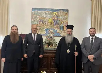 Ο Πρέσβης της Σερβίας στη Μητρόπολη Κίτρους