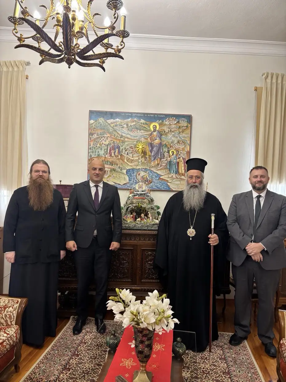 Ο Πρέσβης της Σερβίας στη Μητρόπολη Κίτρους