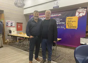 Συνάντηση Κιτιξή – Τράκα στο συνέδριο της ΑΔΕΔΥ για τα ζητήματα των εργαζομένων ΟΤΑ Συνάντηση Κιτιξή – Τράκα στο συνέδριο της ΑΔΕΔΥ για τα ζητήματα των εργαζομένων ΟΤΑ