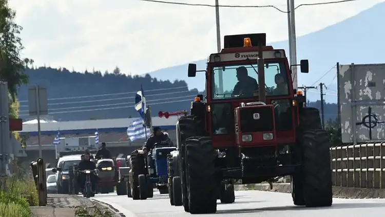 Ο χάρτης των αγροτικών κινητοποιήσεων σε Πιερία και Μακεδονία συνεχίζεται
