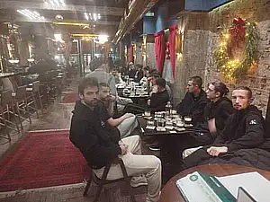 Χριστουγεννιάτικη εκδήλωση Πιερικού στο Freud Bareatory με πολίτες και φορείς Χριστουγεννιάτικη εκδήλωση Πιερικού στο Freud Bareatory με πολίτες και φορείς