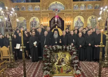 Η Ακολουθία της Τριθέκτης για την Εορτή των Χριστουγέννων στην Ιερά Μητρόπολη Κίτρους, ως επίλογος των «Αικατερινείων 2025» Η Ακολουθία της Τριθέκτης για την Εορτή των Χριστουγέννων στην Ιερά Μητρόπολη Κίτρους, ως επίλογος των «Αικατερινείων 2025»