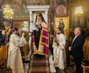 Η Ακολουθία της Τριθέκτης για την Εορτή των Χριστουγέννων στην Ιερά Μητρόπολη Κίτρους, ως επίλογος των «Αικατερινείων 2025» Η Ακολουθία της Τριθέκτης για την Εορτή των Χριστουγέννων στην Ιερά Μητρόπολη Κίτρους, ως επίλογος των «Αικατερινείων 2025»